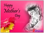 Happy Mother’s Wishes Drawing Images