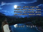 Nice Good Night Wishing Image With Tamil Quotes